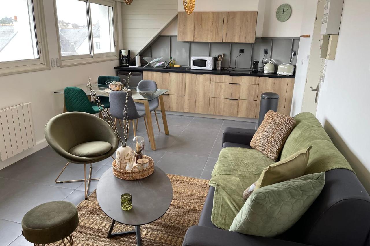 41 Sangnier T3 Dernier Etage Apartment Lorient Luaran gambar